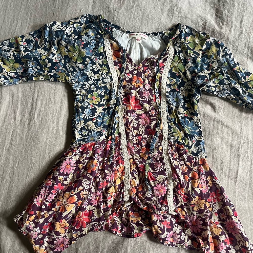 Mimi & Maggie Multicolor Floral Dress